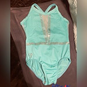 Sylvia P Diamond Days Sz 10 Leotard